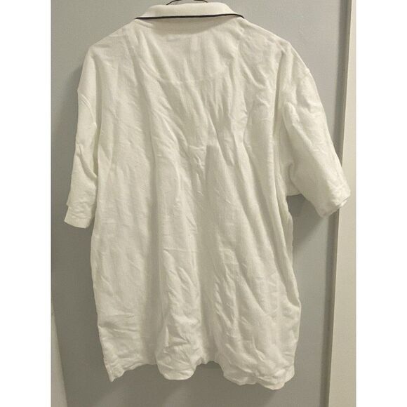 Mens Grand Slam Munsingwear Penguin Polo Size Large Herringbone Pattern - Picture 3 of 7